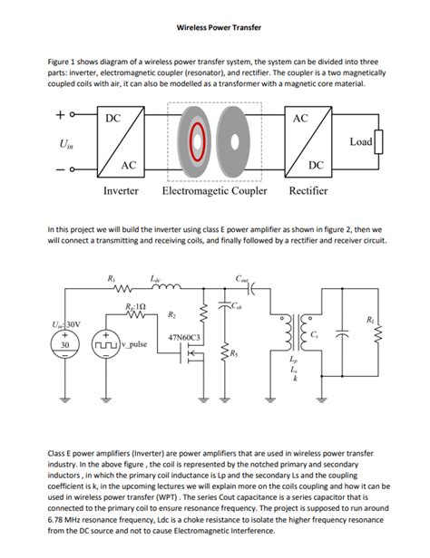 Wireless Power Transfer Figure 1 Shows Diagram Of A Chegg