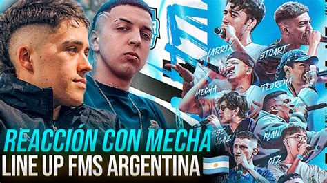 Gazir Mecha Reaccionan A La Lista De Fms Argentina Minutazos