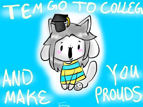 Temmie Went To Colleg Ralsei 3 Illustrations Art Street