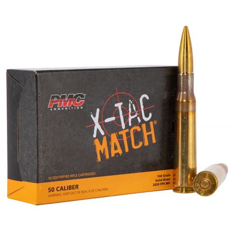 Pmc X Tac Bmg Ammo Gr Fmj Rounds