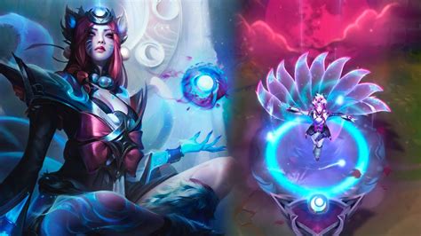 New Skins Snow Moon Ahri Morgana Varus League Of Legends Youtube