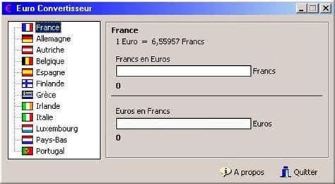 Télécharger Convertisseur Euro gratuit Comment Ça Marche