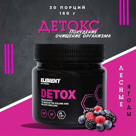 Detox жиросжигатель Детокс дренажный напиток для похудения и очищения ...