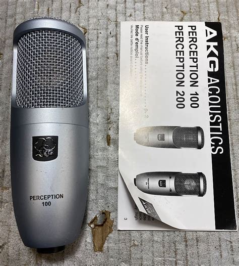 Mid 2000's AKG Perception 100 Microphone | Reverb