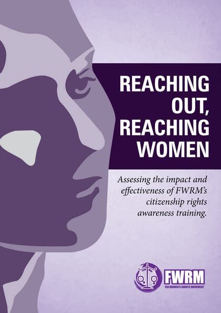 Reaching Out, Reaching Women | PDF | Civic affairs | Politics 