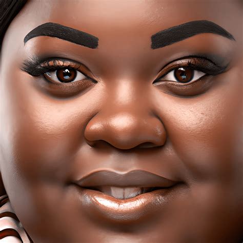 Hyper Realistic Black Girl Graphic · Creative Fabrica