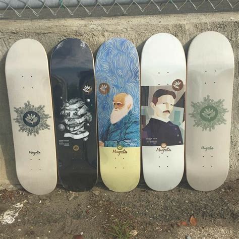 Aesthetic Skateboard Deck Designs Werohmedia