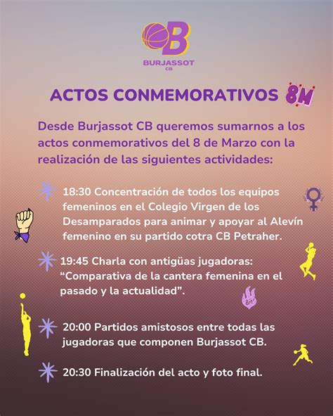 El Burjassot CB se suma a los actos conmemorativos del Día