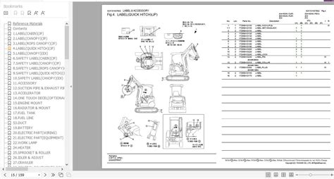 Yanmar Crawler Backhoe VIO20 2 Parts Catalog Auto Repair Manual Forum