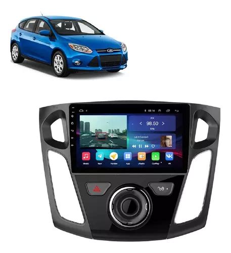 Central Multimídia Android Ford Focus 2012 2019 4 64gb 9p