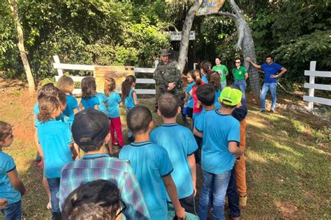 Alunos Participam De Atividades Ambientais Em Trilha Ecol Gica