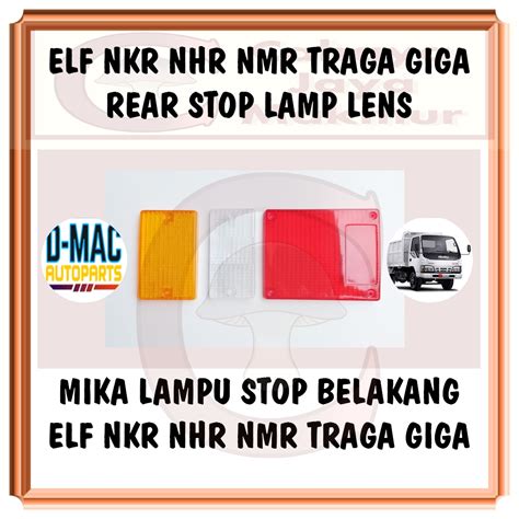 Jual Pcs Mika Kaca Lampu Stop Lamp Rem Sein Sen Belakang Isuzu Elf Nkr