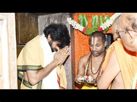 Pawan Kalyan Participates In Kondagattu Anjaneya Temple Rituals