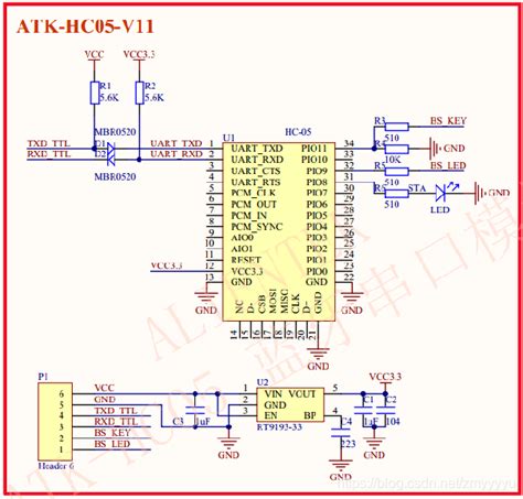 Hc05蓝牙模块概述 Hc05蓝牙模块介绍 Csdn博客