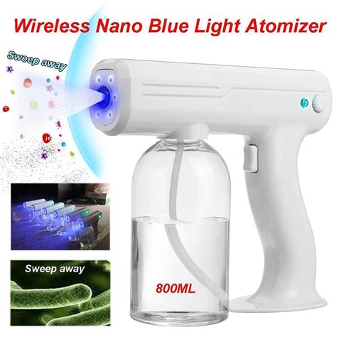 SUTENG Disinfectant Mist Gun Handheld Cordless Rechargeable Nano