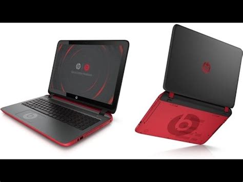 Hp Beats Audio Special Edition Laptop With Built In Subwoofer Dynamic