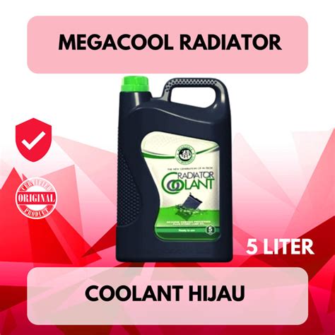 Jual Air Radiator Radiator Coolant Megacools Galon Liter Hijau