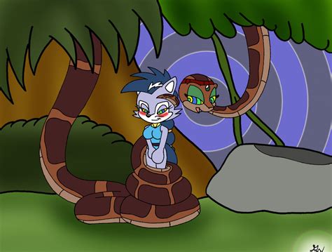 Fem Kaa And Lupe The Wolf Painted By Lol20 On Deviantart