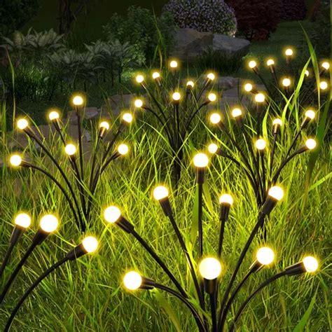 Paquete De Luces Solares De Jardin Luces Led Mejoradas Mercadolibre