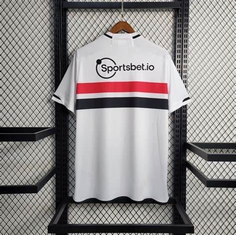 Sao Paulo Domicile 2023 2024 Maillots De Foot Pas Cher 2023 2024