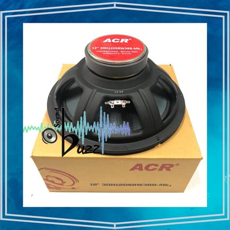 Jual Speaker Acr Inch Woofer H Srw B Mk Acr Pro New