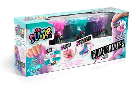 So Slime DIY Fluffy Slime Shaker 3 Pack Canal Toys UK