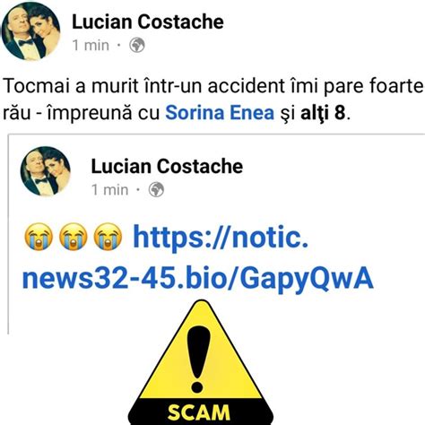 Atenție la mesajele false online care anunță moartea anumitor persoane