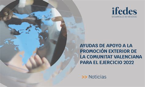 Ayudas De Apoyo A La Promoción Exterior