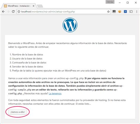 Cómo instalar WordPress en local instalación nueva y migración