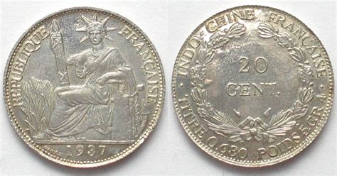 Franz Indochina French Indochina Cents Contemporary