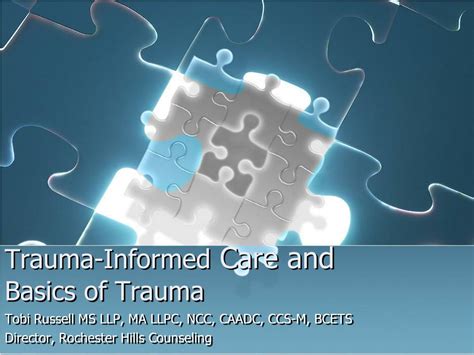 Ppt Trauma Informed Care And Basics Of Trauma Powerpoint Presentation