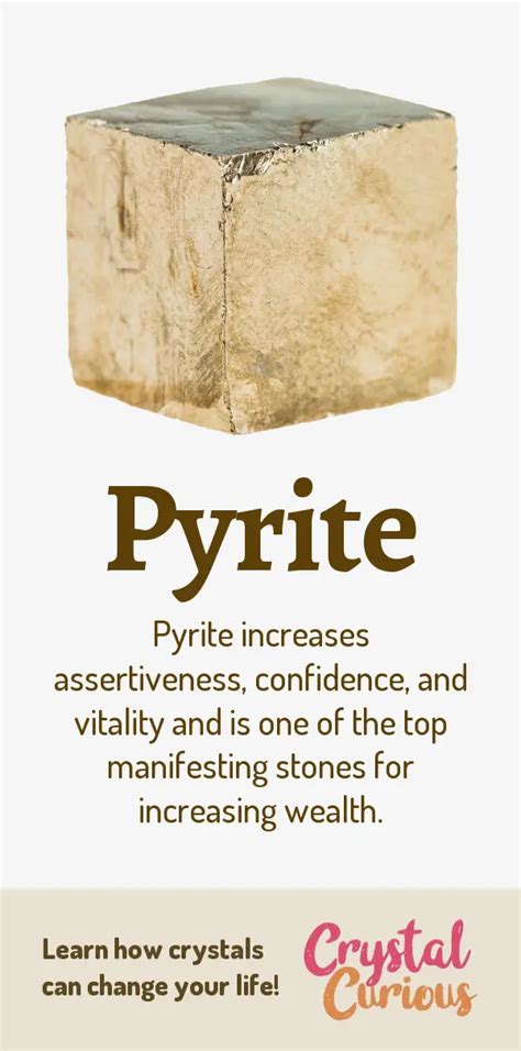 Pyrite Healing Properties & Benefits | Crystal Curious