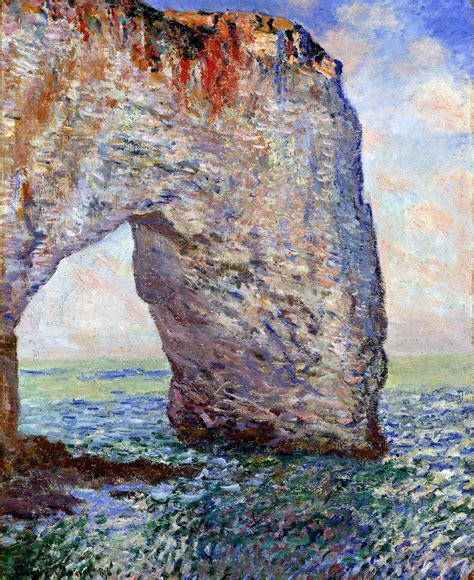 Claude Monet The Manneporte Near Etretat 1886 At Metrop Flickr