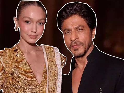 Shah Rukh Khan And Gigi Hadid Pose Together At The Nmacc Opening