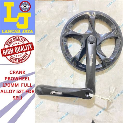 Prowheel Crank Front Gear T Folding Bike Seli Aluminum Alloy Mm