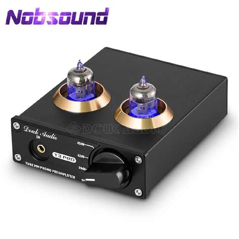 Nobsound Mini Hifi Mm Phono Stage Turntable Preamp Stereo Audio Vacuum