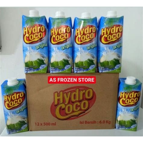 Jual Hydro Coco 500ml Hydrococo 500ml 1 Dus 12 Pcs Shopee Indonesia