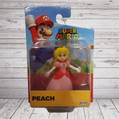 Nintendo Super Mario Princess Peach 2 5 Collectible Figure Jakks 2022