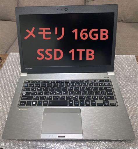 東芝dynabook R63 16gb Ssd1tb Windowsノート本体