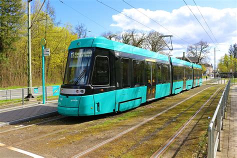 Vgf Stra Enbahn Frankfurt Alstom Citadis Sx T Wagen Am