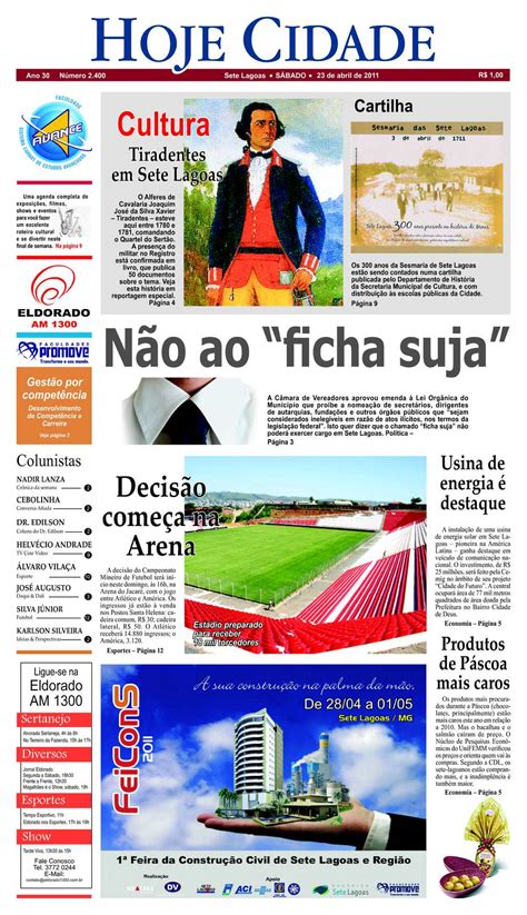 Calaméo Jornal Hoje Cidade 23 04 11