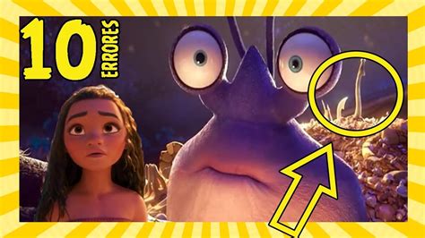 13 Errores En MOANA Que Nunca Notaste Movie Mistakes YouTube