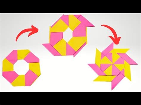 How To Make Origami Ninja Star Origami Ninja Star Easy Transforming