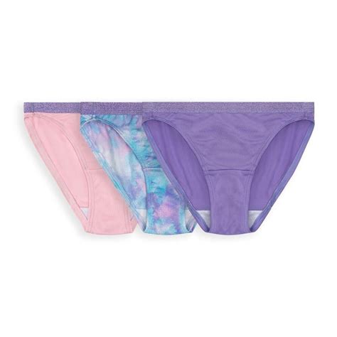 Bikini Fruit Of The Loom Para Ni A Multicolor Piezas Talla Walmart