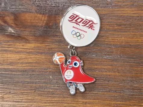 Pins Jeux Olympiques Paris 2024 Basketball Coca Cola Olympics Games Eur