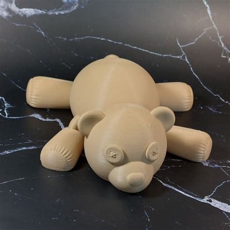 3d Printed Teddy Bear Etsy