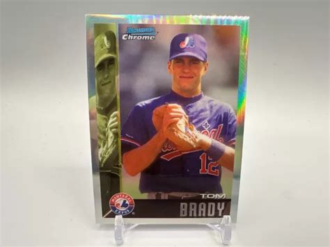 2023 BOWMAN DRAFT Tom Brady SSP réfractor 1995 Dream Expos Draft Picks