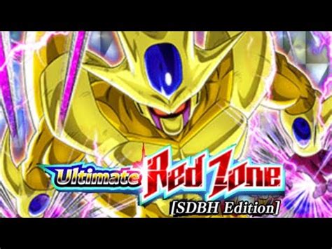 Ultimate Red Zone SDBH Edition VS Golden Cooler DBZ Dokkan Battle