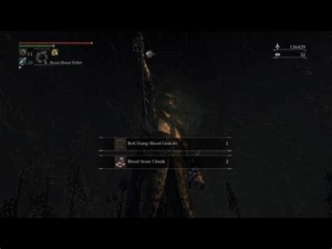 Bloodborne Abhorrent Beast Boss Fight Youtube