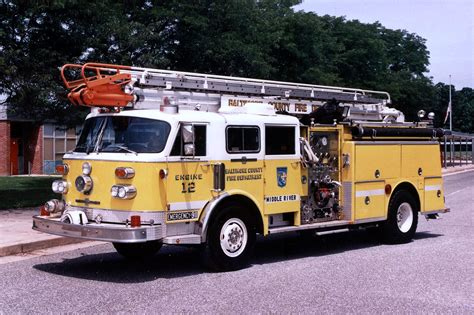 Md Baltimore County Fire Department Old Engine 2